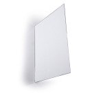 Señal de pasillo autoadhesiva A4 Durable vertical - paquete de 10