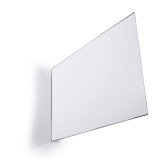 Señal de pasillo autoadhesiva A4 Durable horizontal - paquete de 10