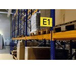 Señal de pasillo autoadhesiva A4 Durable horizontal - paquete de 10