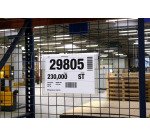 Funda para perchas de alambre con solapa A5 horizontal Durable - paquete de 50