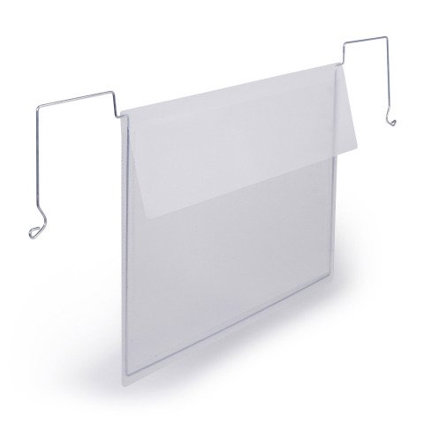 Funda para perchas de alambre con solapa A4 horizontal Durable - paquete de 50