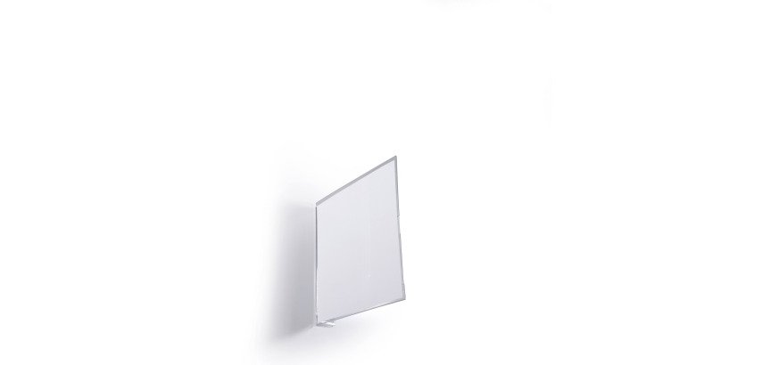 Señal de pasillo autoadhesiva 154 x 152 mm Durable - paquete de 10