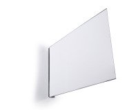 Señal de pasillo magnética A4 horizontal Durable - paquete de 10