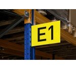 Señal de pasillo magnética A4 horizontal Durable - paquete de 10