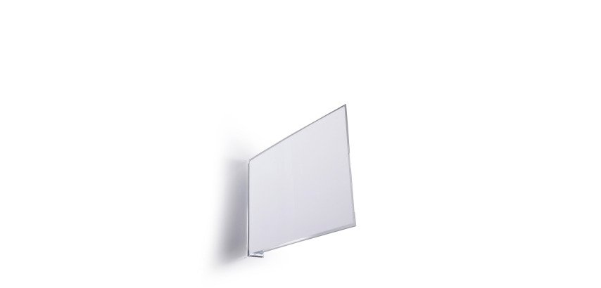 Señal de pasillo magnética A5 horizontal Durable - paquete de 10