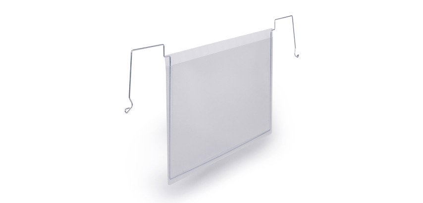 Funda para perchas de alambre A5 horizontal Durable - paquete de 50