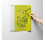 Funda informativa rPET A4 autoadhesiva Durable - paquete de 5