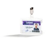 Identificador para 1 tarjeta ReXycle® Durable con clip - paquete de 25