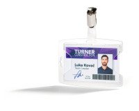 Identificador para 1 tarjeta ReXycle® Durable con clip - paquete de 25