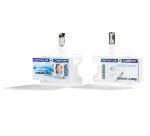 Identificador para 2 tarjetas ReXycle® Durable con clip - paquete de 25