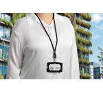 Portanombres Durable de papel reciclado 40x75 mm - paquete de 20