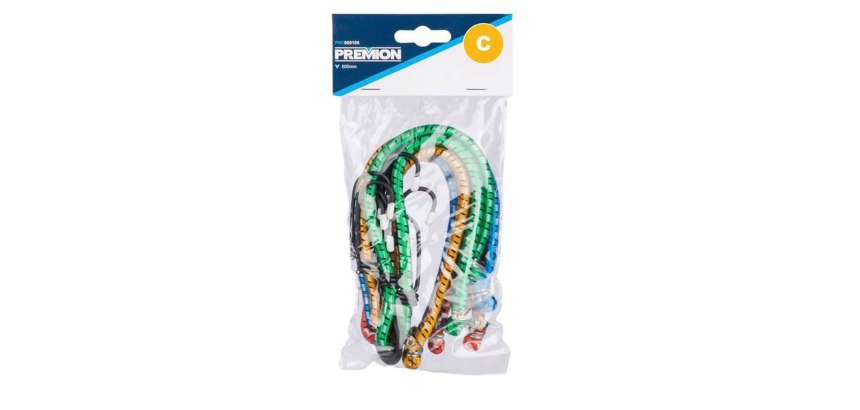 Bandas elasticas Premion con 8 ganchos 60 cm