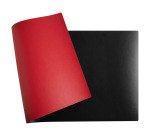 Vade de escritorio Exacompta 40 x 80 cm negra/roja
