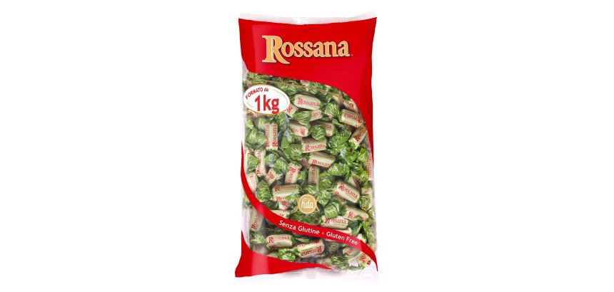 Caramelle Rossana al pistacchio - busta da 1 kg