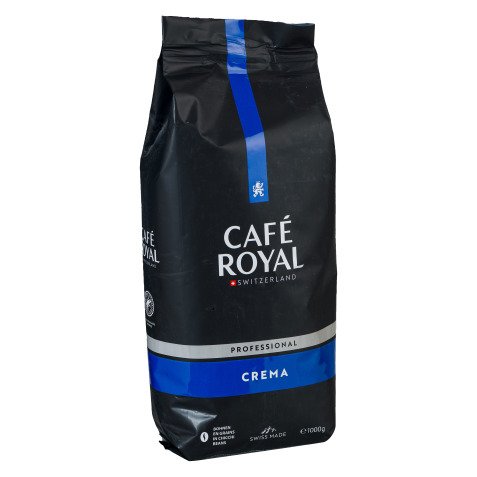 Café en grains Café Royal Crema 100 % arabica - paquet de 1 kg