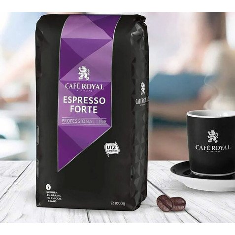 Café en grains Café Royal Espresso forte - Paquet de 1 kg
