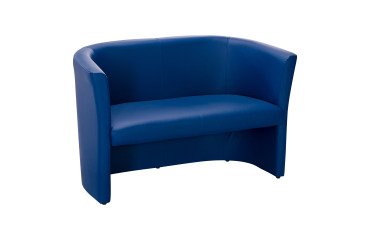 Premium 2-seater sofa - faux leather