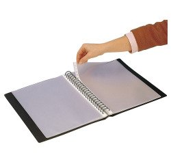 Recambio 10 Fundas intercambiables y extraibles para Protegedocumentos In & Out XS de Grafoplás