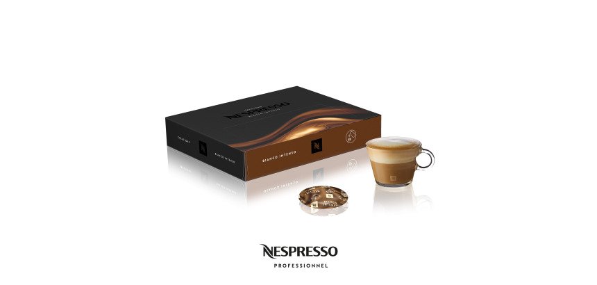 Capsule de café Nespresso Professionnel Bianco Intenso  - Boîte de 50