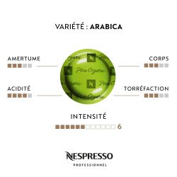 Nespresso Professional Peru Organic Coffee Capsule - Box of 50