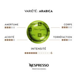 Capsule de café Nespresso Professionnel Peru Organic - Boîte de 50