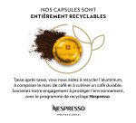 Capsule de café Nespresso Professionnel Brazil Organic - Boîte de 50