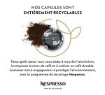 Capsule de café Nespresso Professionnel Ristretto - Boîte de 50