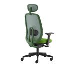 Sedia operativa Olive con poggiatesta colorata