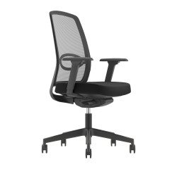 Seduta ergonomica Wink colore nero
