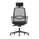 En_sedia wink con poggiatesta colore nero