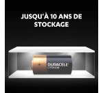 Pile lithium Duracell 123 (CR123A / CR17345), lot de 2