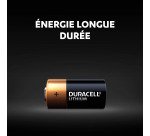 Pile lithium Duracell CR2, lot de 2