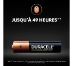 Accu rechargeable Duracell HR03 AAA - Blister de 4 accus