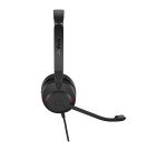 Casque micro filaire Jabra Evolve2 30 SE UC Stéréo USB-C/A - 2 écouteurs