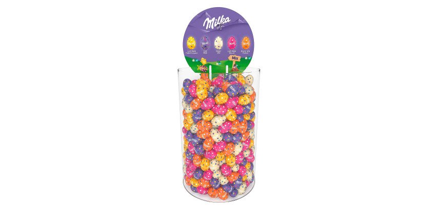 Milka Easter egg assortment - 3 kg tube