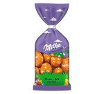Milka œufs de Pâques en chocolat blanc praliné - Sachet de 100 g