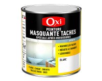 Peinture masquante tâches spéciale après moisissures Oxi, blanc satin - 0,5 L