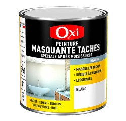 Peinture masquante tâches spéciale après moisissures Oxi, blanc satin - 0,5 L