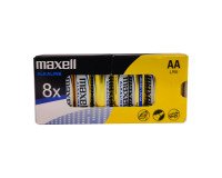 Pilas LR06 AA Maxell pack de 8