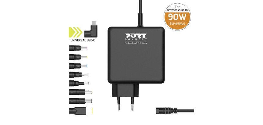 Port chageur PC universel pour ordinateurs portables jusqu'à 17"