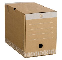 Archivschachtel Karton Bruneau - Rücken 20 cm - braun