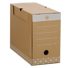 Archivbox Bruneau - Rücken 15 cm - Braun