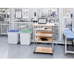 Bidone per rifiuti DURABLE DURABIN 60 Grigio