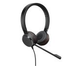 Casque micro filaire Jabra Evolve 30 II Teams Stéréo USB-C/A - 2 écouteurs
