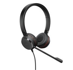 Kabelgebundenes Jabra Evolve 30 II Teams Stereo-USB-C/A-Headset - 2 Ohrhörer