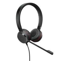 Casque micro filaire Jabra Evolve 30 II Teams Stéréo USB-C/A - 2 écouteurs