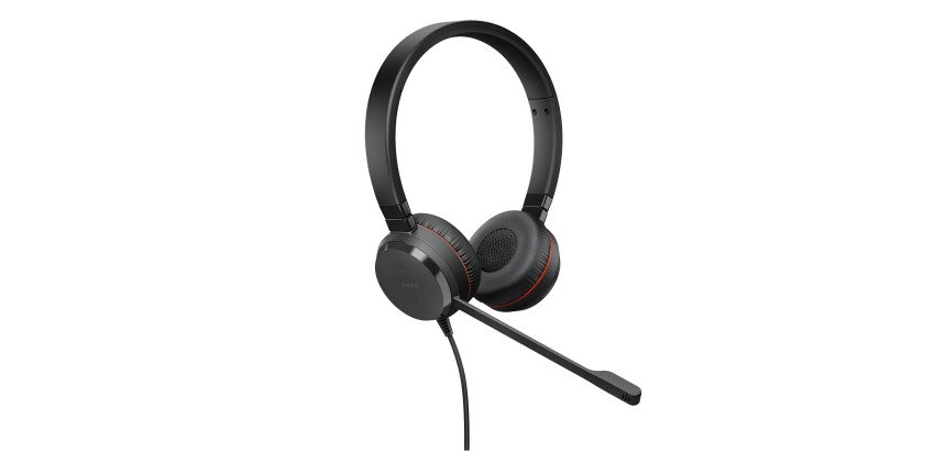Casque micro filaire Jabra Evolve 30 II Teams Stéréo USB-C/A - 2 écouteurs
