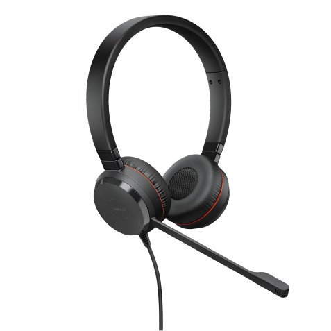 Casque micro filaire Jabra Evolve 30 II Teams Stéréo USB-C/A - 2 écouteurs