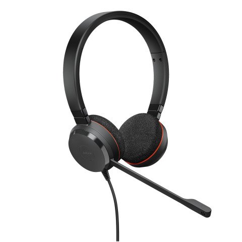 Auriculares con cable USB-C/A Jabra Evolve 20 biaural