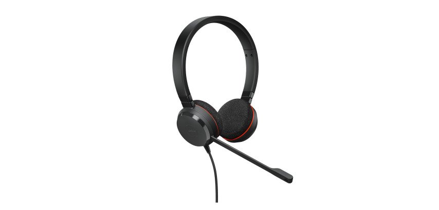 Koptelefoon met draad Jabra Evolve 20 Teams Stereo USB-C/A - 2 oortelefoons